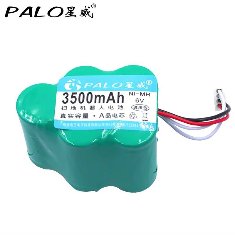 

6V 3500mAh Replacement Battery for Ecovacs Deebot D650 D680 D73 D76 D62 D63 D65 D66 D68 D77 D79 730 760 TBD71