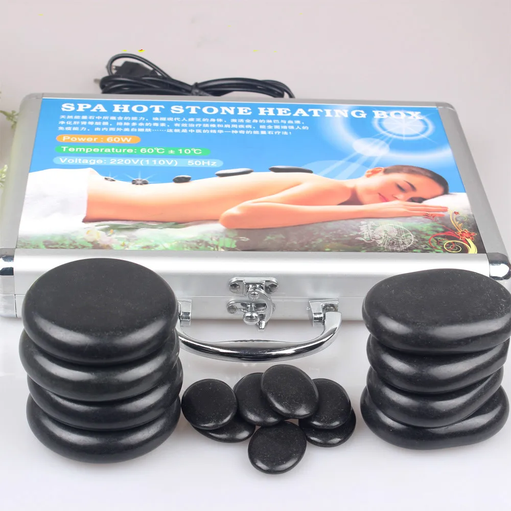 10/16 шт. холодной штамповки горячей энергия спа камень вулканический горячий spa