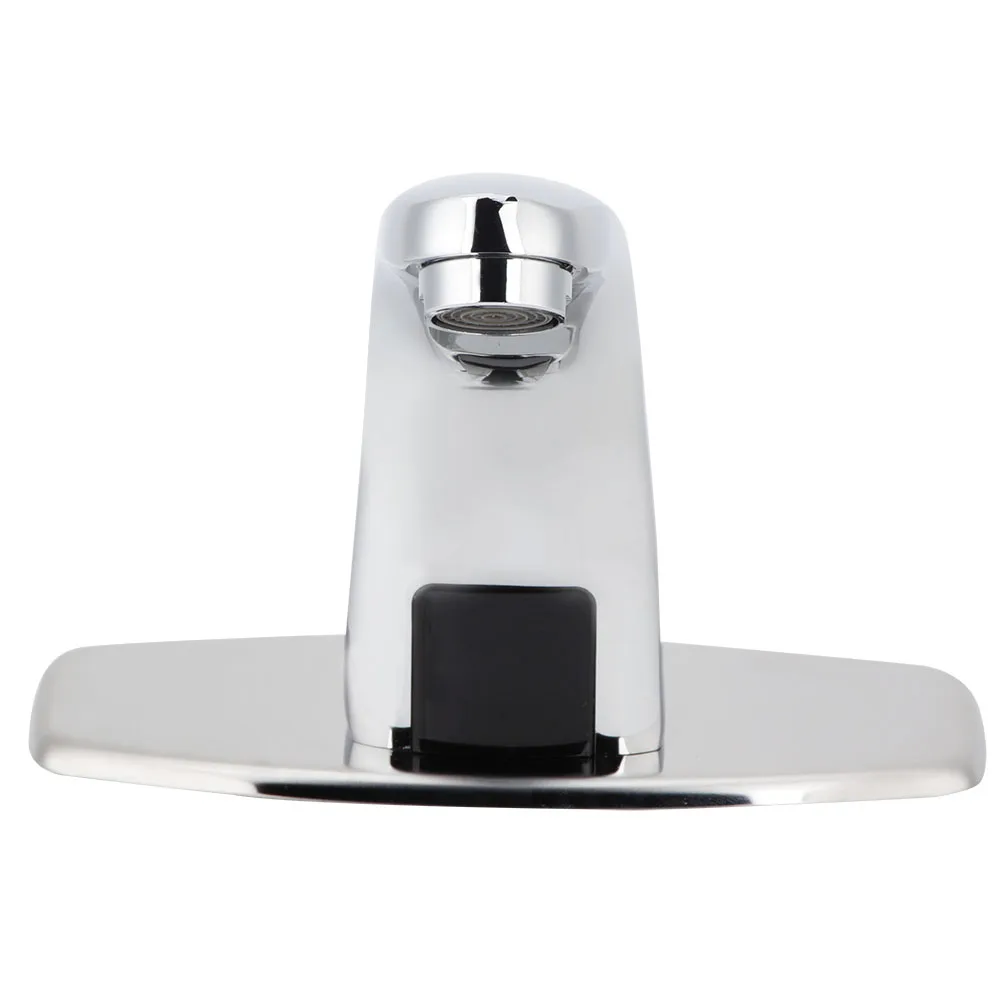 

Stainless Steel G1/2in Automatic Sensor Faucet Single Water Inlet Water Tap With Control Box For Home Use