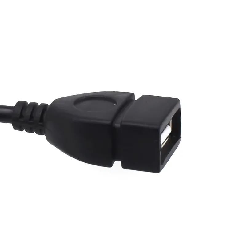 2019 высокоскоростной Черный Micro USB 2 0 штекер гнездо L образный коннектор удлинитель