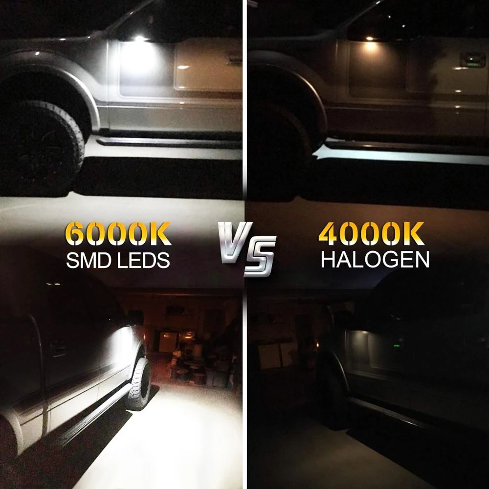 2x светодиодсветильник подсветка под зеркало для Ford Focus MK3 MK2 Mondeo MKIV MKV Kuga C-Max Escape S-Max