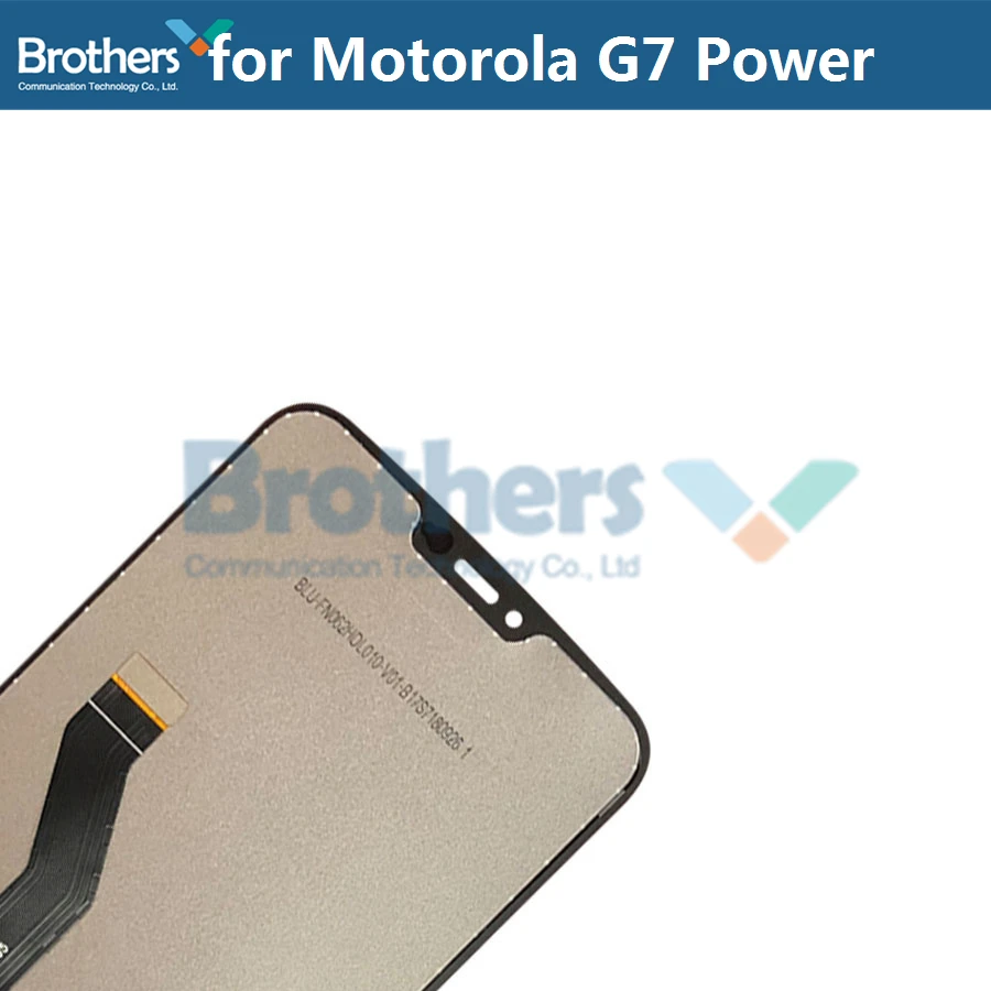 lcd display for motorola moto g7 power lcd screen for moto g7 power lcd assembly touch screen digitizer phone replacement test free global shipping