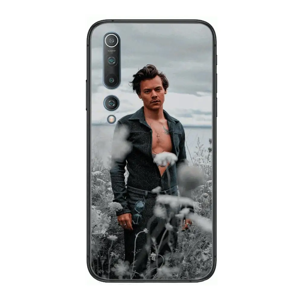 

Aesthetic Harry Styles Phone Case For xiaomi mi11 5g 10 liti Ultra 9Pro SE 3 8 Note Anime Black Cover Silicone Back Pretty tpu