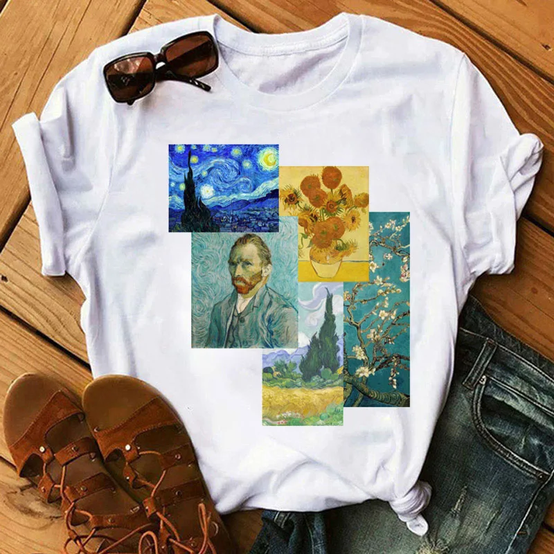 

Harajuku Ulzzang Tops Tee Aesthetic Tee Shirts Female T-shirt Lady Graphic Tee Tops Art Heart Print Tshirt Fashion Women T Shirt
