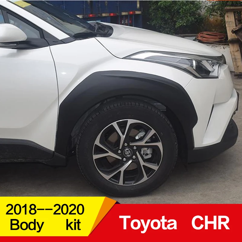 Подходит для Toyota CHR, обвес, крыло,,, лет, Воздухозаборники, вентиляционные крышки, автомобильные аксессуары, 6 шт