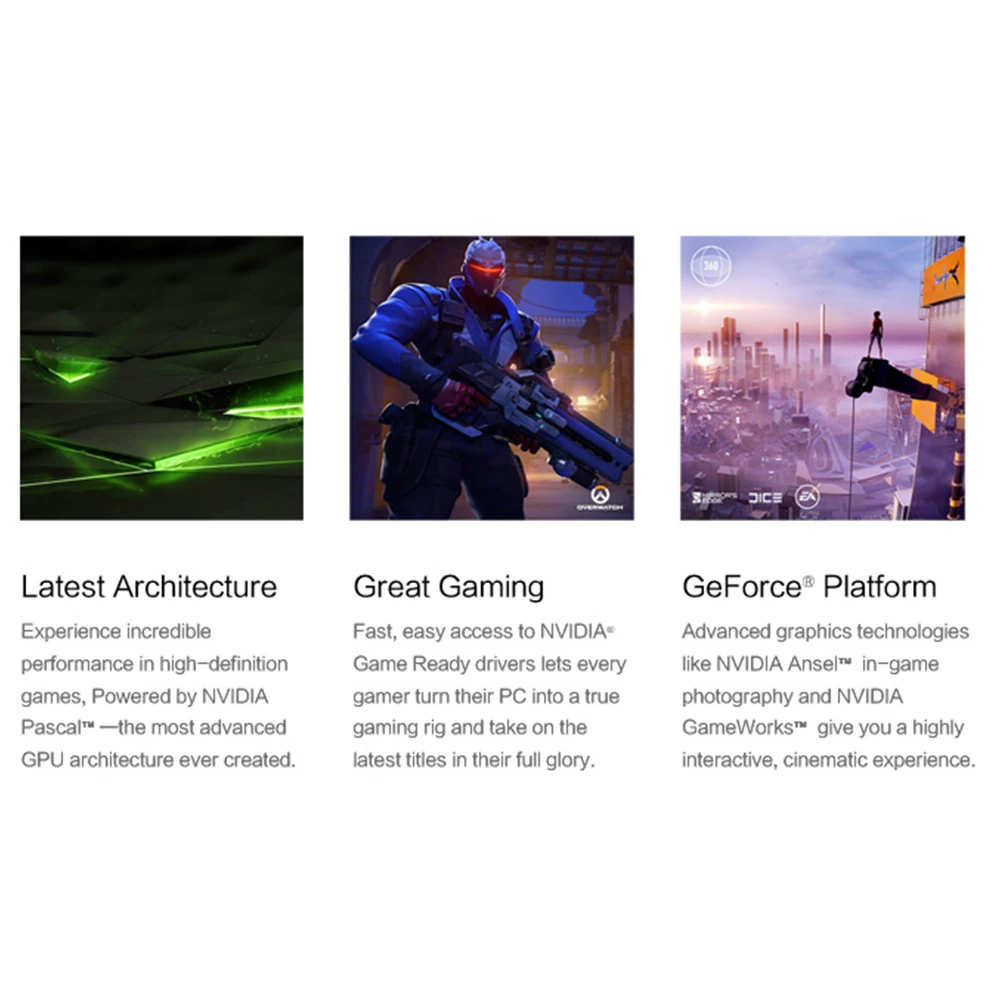 Yeston GeForce GT 1030 GPU 2 ГБ GDDR5 64 бит игровой настольный компьютер ПК видеокарты Поддержка PCI-E X4 3,0