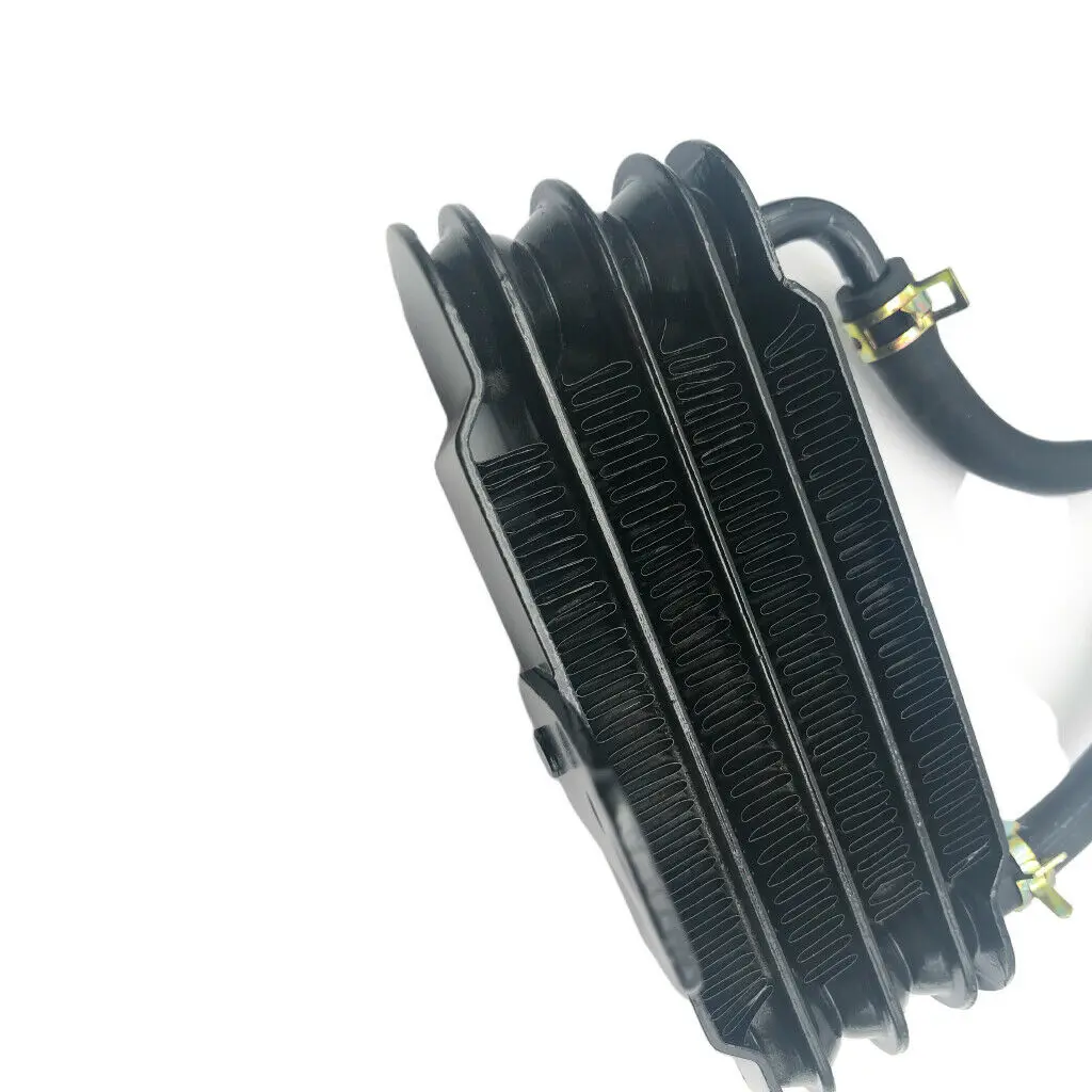 Алюминиевый универсальный дневной охладитель топливного масла 158 мм | Автомобили