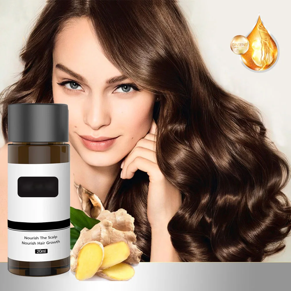 

20 Ml Fast Liquid Dense Styling Gift Hair Growth Oil Effective Healthy Serum Repairing Herbal Against Loss Smooth Treatment