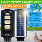 240W 480W 800W светодиодный солнечный светильник радар Сенсор сроки Управление + светильник Управление шланг для полива огорода, двора, светодиодный уличный фонарь на солнечной батарее с пультом дистанционного управления Управление