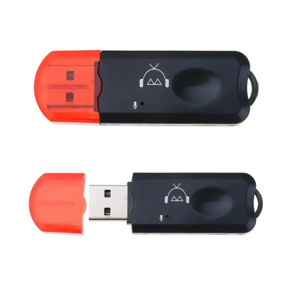 USB AUX Bluetooth беспроводной аудио адаптер стерео с микрофоном для автомобиля USB mp3 плеер динамик Bluetooth передатчик