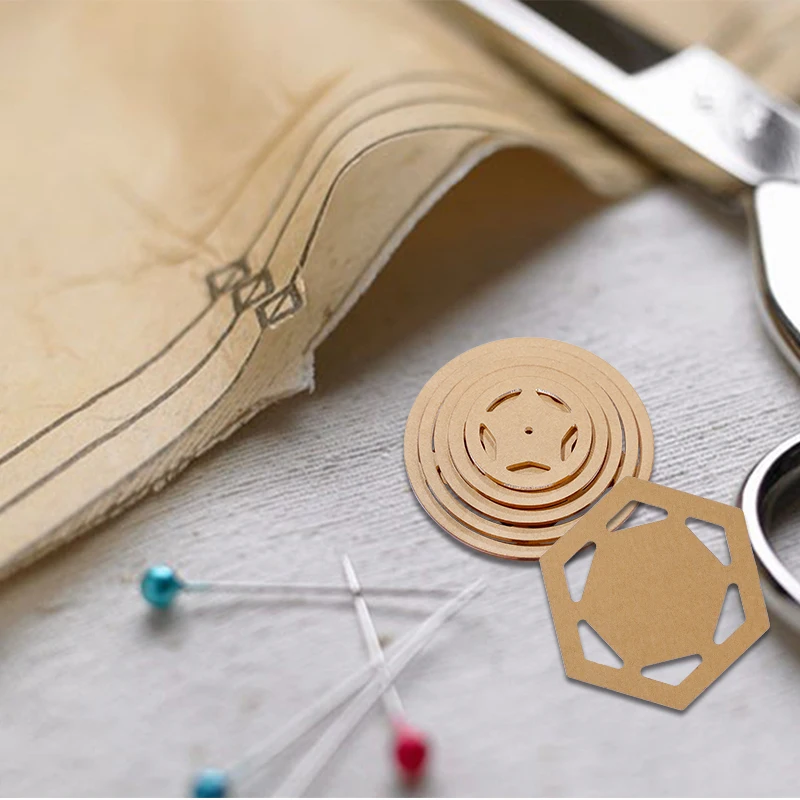 LMDZ 4 комплекта прозрачных акриловых аксессуаров ручной работы лоскутный шаблон