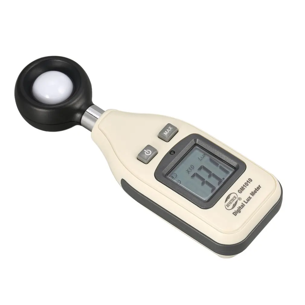 BENETECH GM1010 сплит-светильник Люксметр цифровая Подсветка 0 ~ 200000 лк измеритель