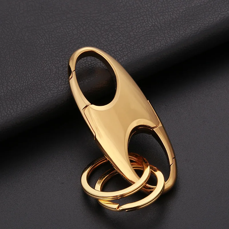 

Metal Key Chain High Grade Creative Gift Men's Waist Simple Car Pendant