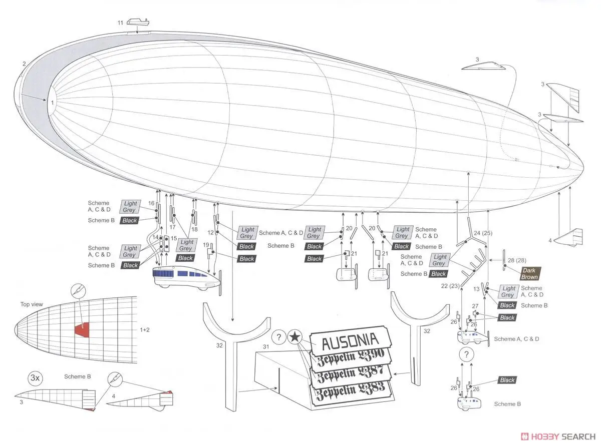 Маркировка. I модели Φ 1/720 шкала пластиковая модель в комплекте | Игрушки и хобби