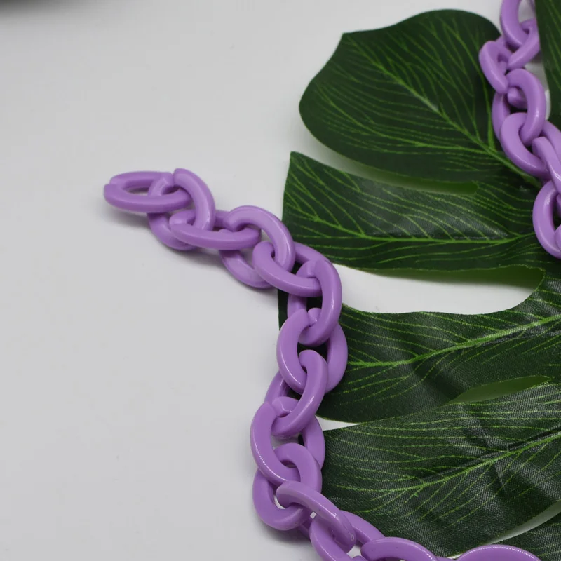solid purple Обновляющая Цветная Акриловая женская модная сумка на ремне, сумка на плечо, легко застёгивающийся ремень, хорошее качество, сумка через плечо, сумка-мессенджер в полоску - Цвет: solid purple