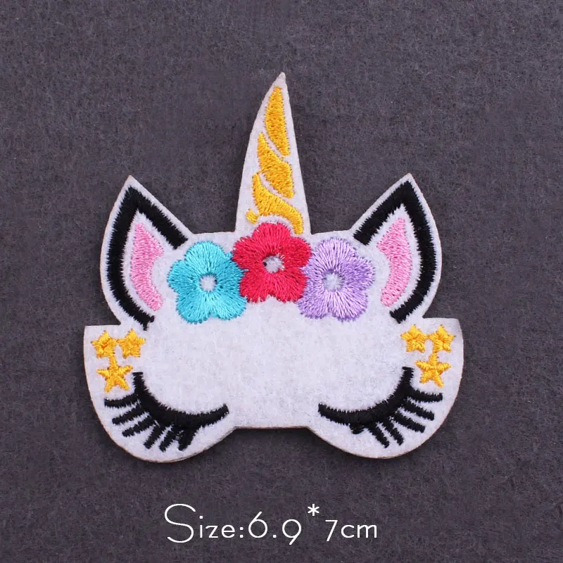 

Cute Cat Patches For Clothing Cartoon Animals Patch Embroidered Patch Iron On Patches On Clothes Dog Badges Stickers Appliques