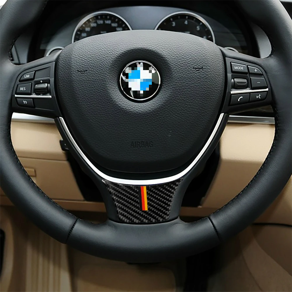 

Отделка интерьера автомобиля из углеродного волокна, искусственное управление, маленькая рамка, отделка, наклейки для BMW 5 серии F10 F18 2011-2017