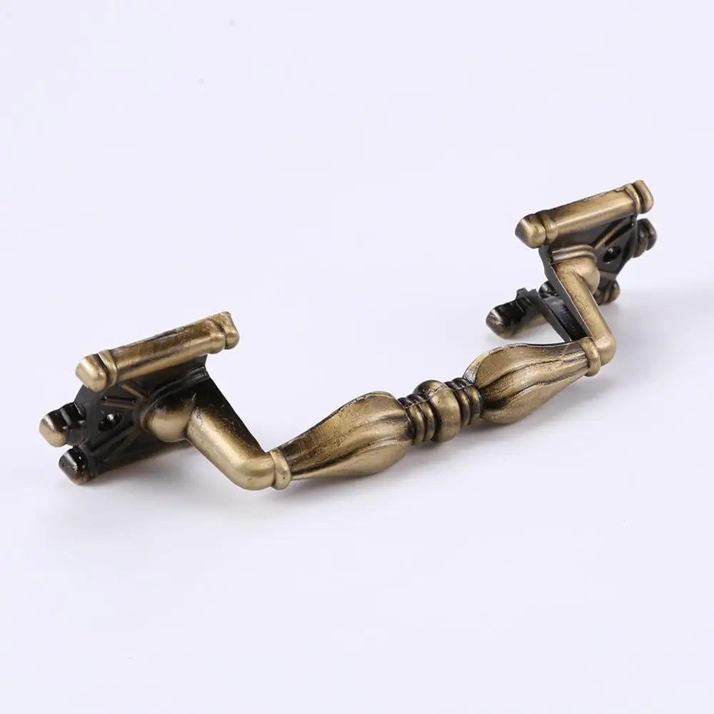 _ Ручки для кухонного шкафа с трещинами винтажные ручки и мебели металлические