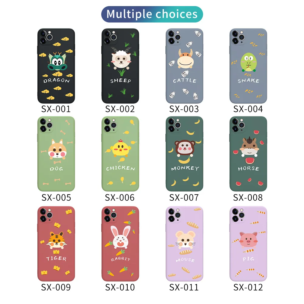 

New Phone Case for Iphone 12 5.4 for IPhone 12 Case for The Chinese Zodiac for Iphone 12max6.1