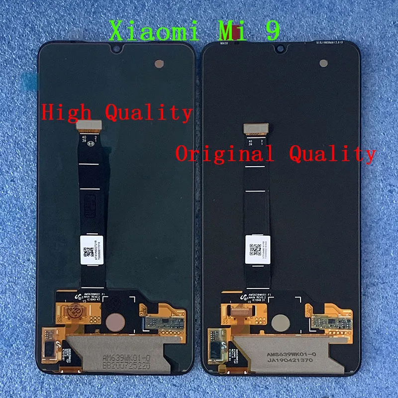 

6.39" Supor Amoled Original For Xiaomi MI9 MI 9 LCD Display Screen Frame+Touch Panel Digitizer For Mi 9 Explorer Mi9 Explorer