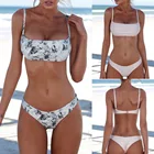 Дропшиппинг 2021, комплект бикини, летний женский однотонный купальник с бюстгальтером без подкладки, купальник, треугольный купальник, купальный костюм, бикини