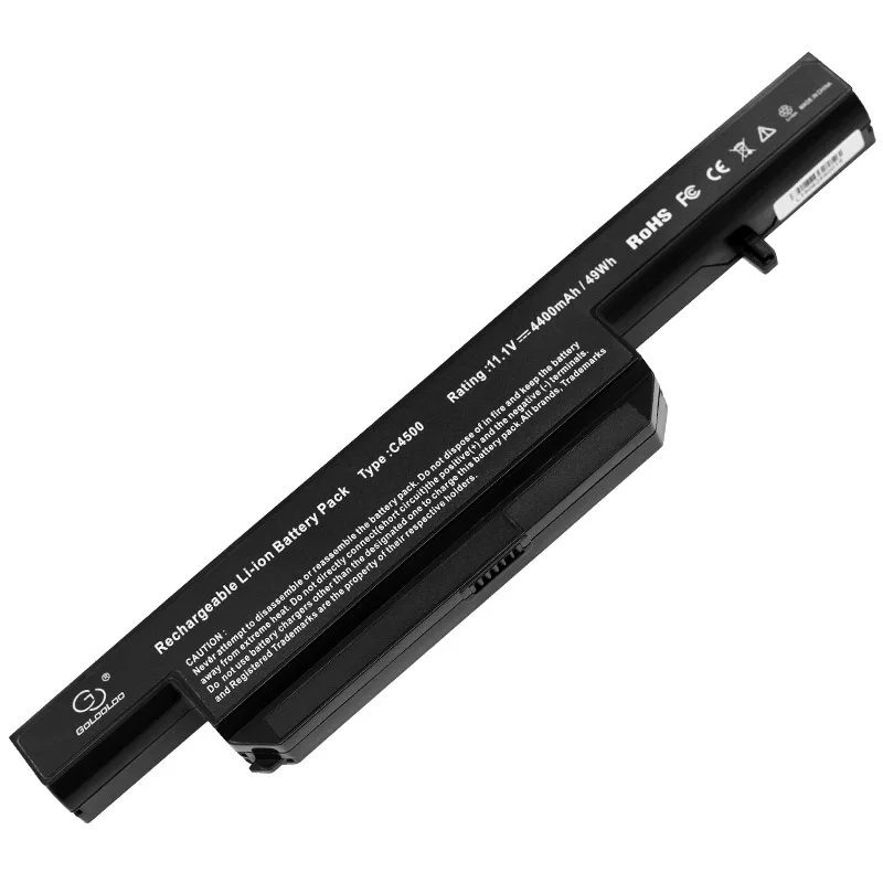 11,1 V батарея для Clevo C4500BAT-6 C4500BAT 6 C4500BAT6 C4500 C4500Q C5100Q C5105 C5500Q W150 B4100M B4105 B5100M B5130M B7110