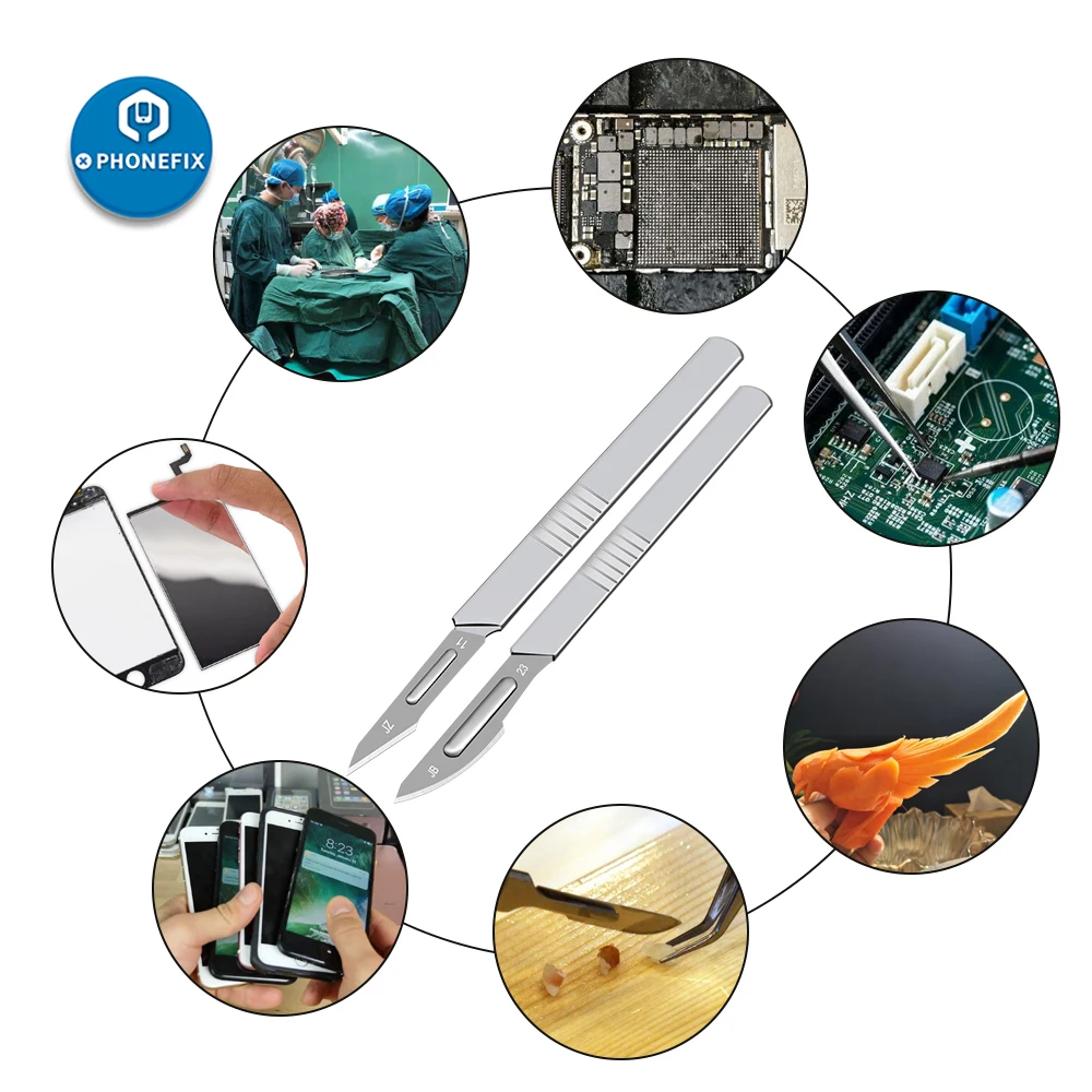 11 #23 # лезвия нож для гравировки из нержавеющей стали хирургические Скальпели