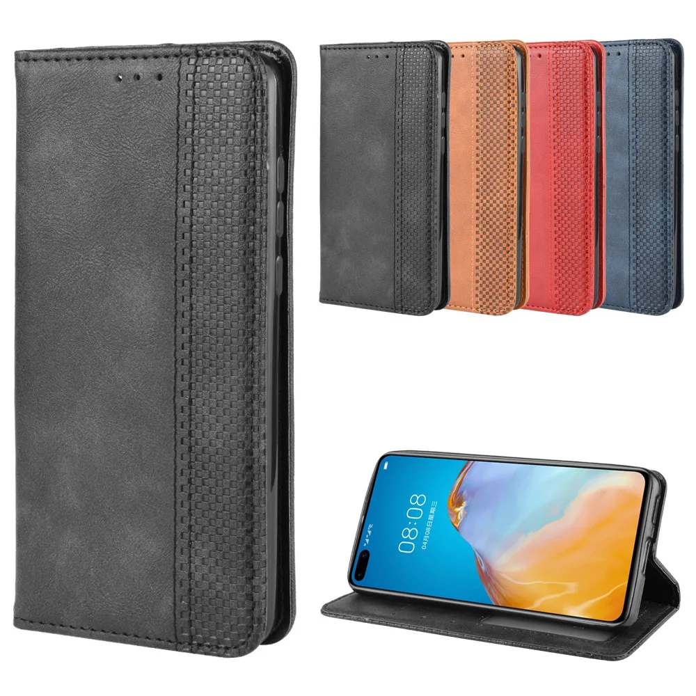 

Luxury Business Flip Case for Huawei Honor Play4 A8 30 Pro 9X Lite 9S V30 Cover Slim Leather Wallet Phone Shell Card Slots Stand