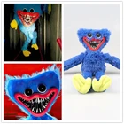 Игрушка плюшевая Huggy Wuggy, 40 см, мягкая Набивная игрушка с Маком, игровой персонаж, строительная плюшевая игрушка для детей, рождественские подарки для мальчиков