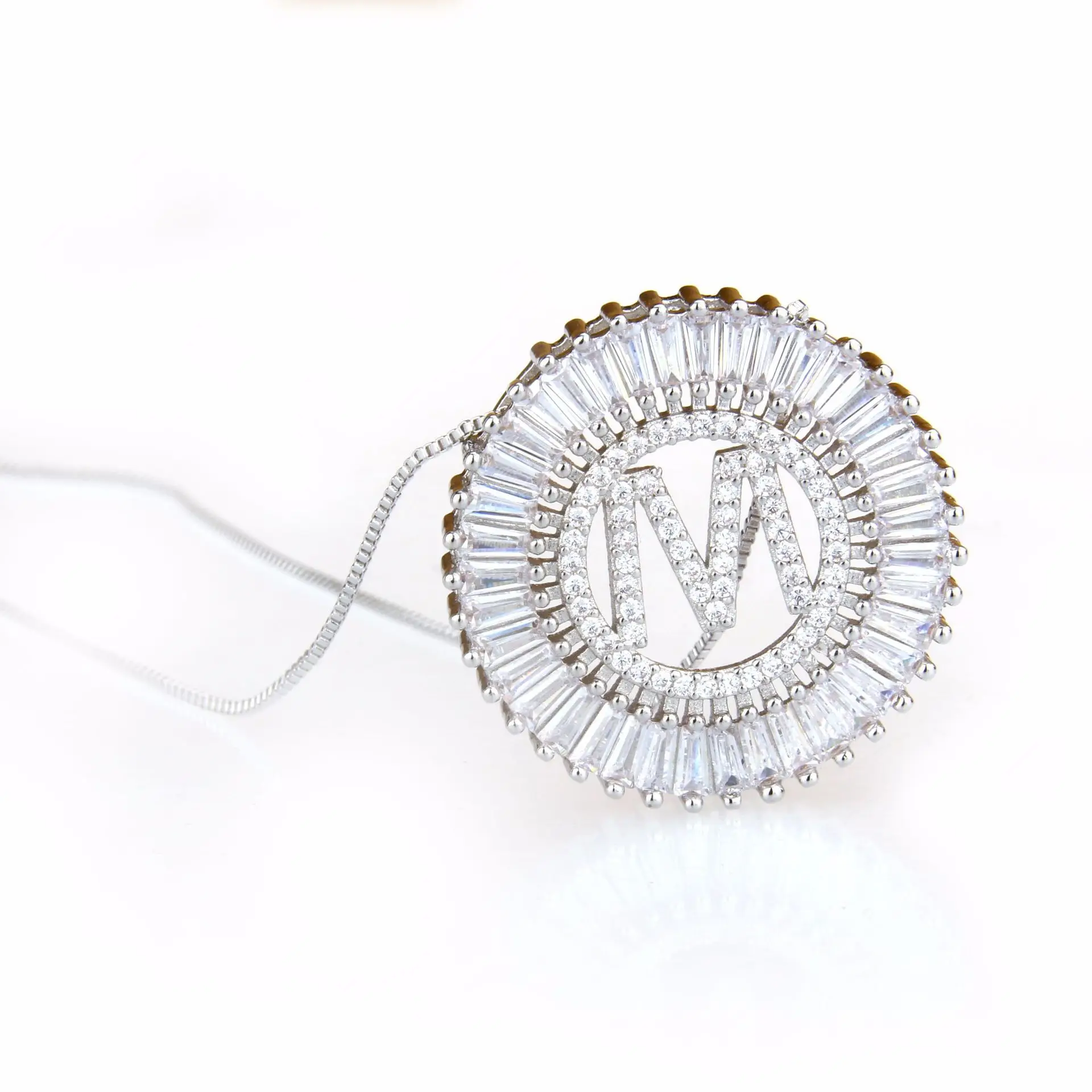 Ожерелье влюбленных 26 ожерелье с буквами алфавита серебряная подвеска