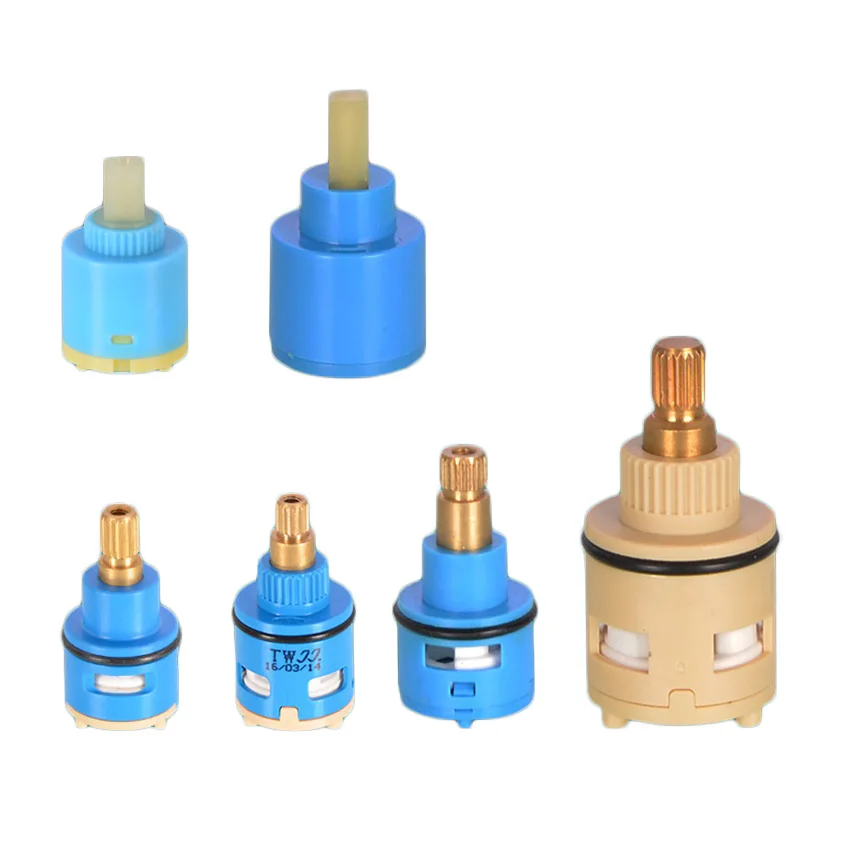 

22/25/26mm Watersaving CeramicReplace Disc Cartridge Kitchen Bathroom Water Mixer Tap Inner Control Faucet Regulator Valve Core