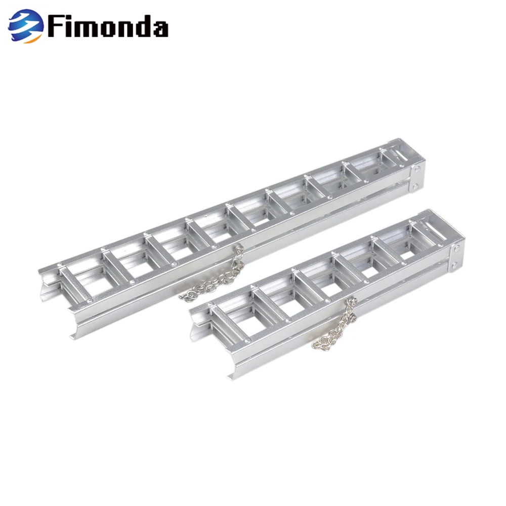 Весы аксессуары Алюминиевый сплав мини складная лестница для 1:10 RC Гусеничный