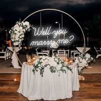 Will You Marry Me? Neon Lights Custom Neon Signs For Wedding  Decor Giving Name LED Lights Propose Marriage Decorations Supplies