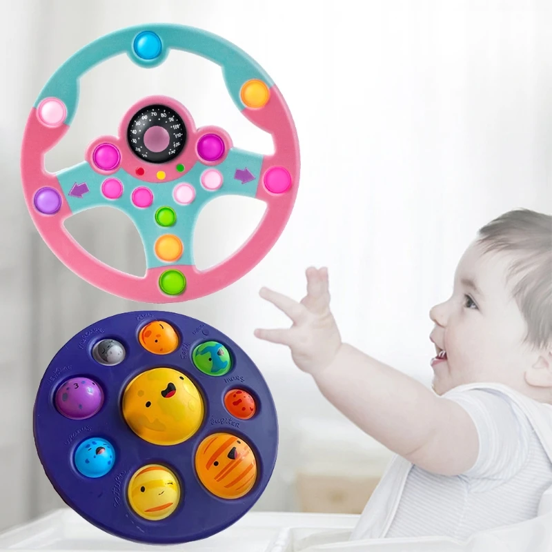 Восемь планет мышь пузырь и симуляция рулевого колеса интерактивные игрушки