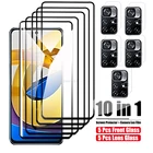 Защитное стекло для Xiaomi Poco M4 Pro, зеркальная фотокамера Xiomi Xaomi X3 X4 NFC M3 F3 GT, защита экрана Redmi Note 11T 11 Plus, пленка