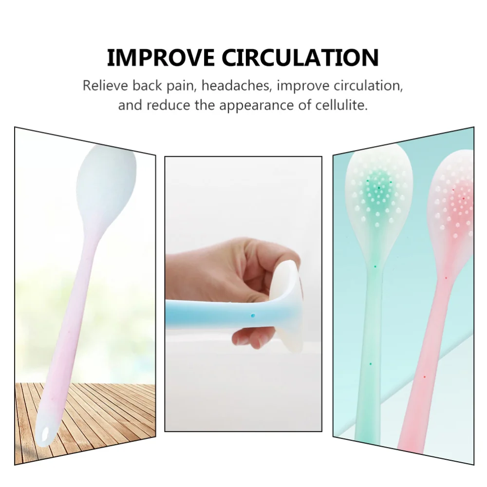 

2pcs Silicone Body Pat Back Hammer Tool for Shoulder Neck Foot