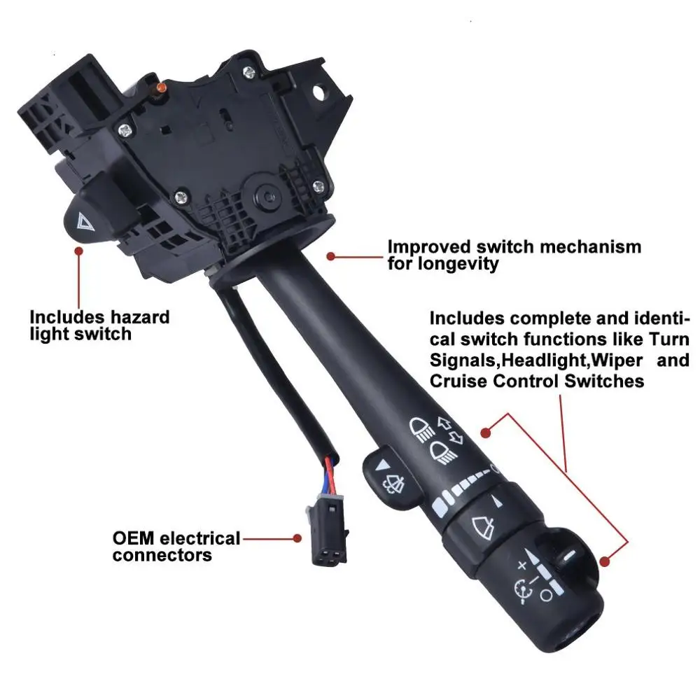 

Cruise Control Windshield Wiper Arm Turn Signal Lever Switch For Truck Cruise Control Wiper Arm Turn Signal Switch