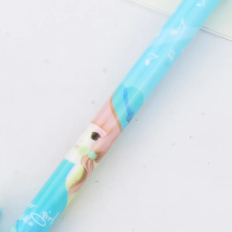 Гелевая ручка для креативной гитары 0 38 мм черная корейские кавайные