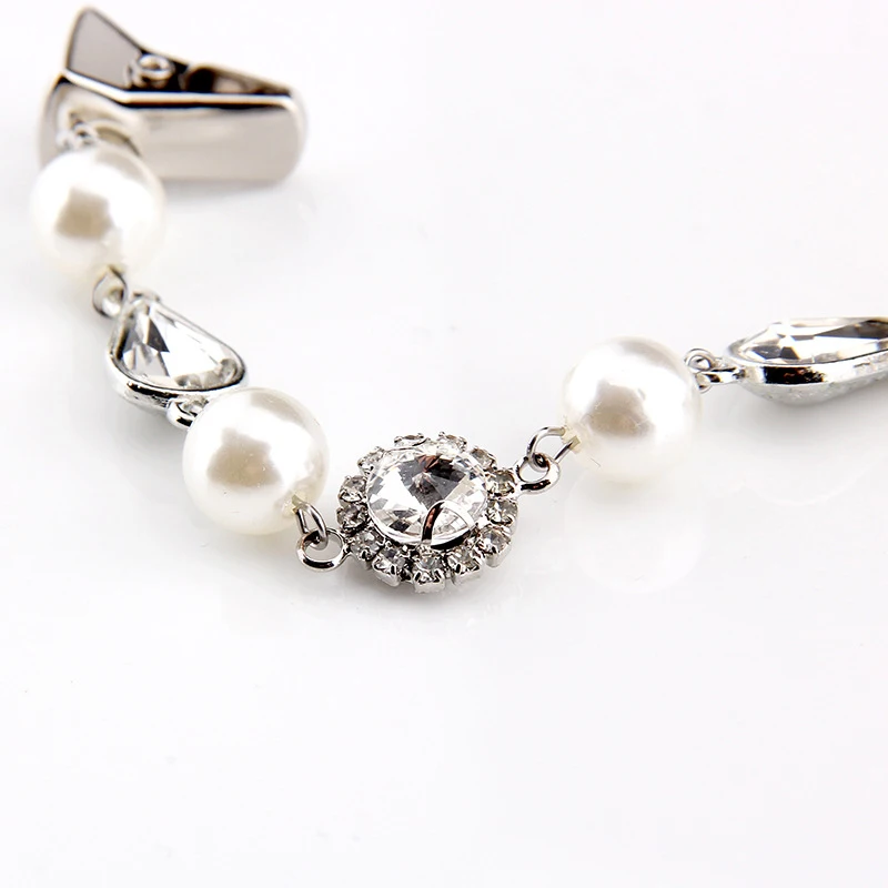 Жемчужные броши для женщин зажим кардигана свитера искусственный ремешок