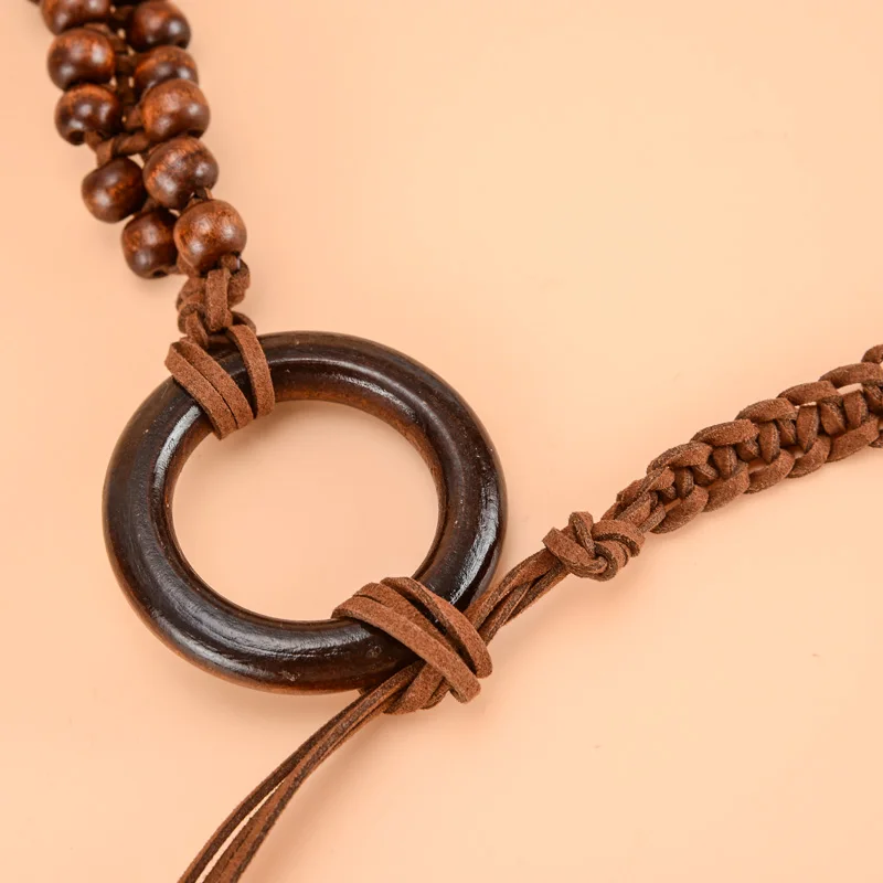 

2018 Fashion Bohemian women belt match dress knitted thin belt Round buckle belt for women ceinture femme tie knot belts AD0384