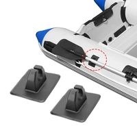 2pcs paddle clips oar rowing pole paddle clips holder mount patch for inflatable boat rowing boat dinghy kayaks accessories