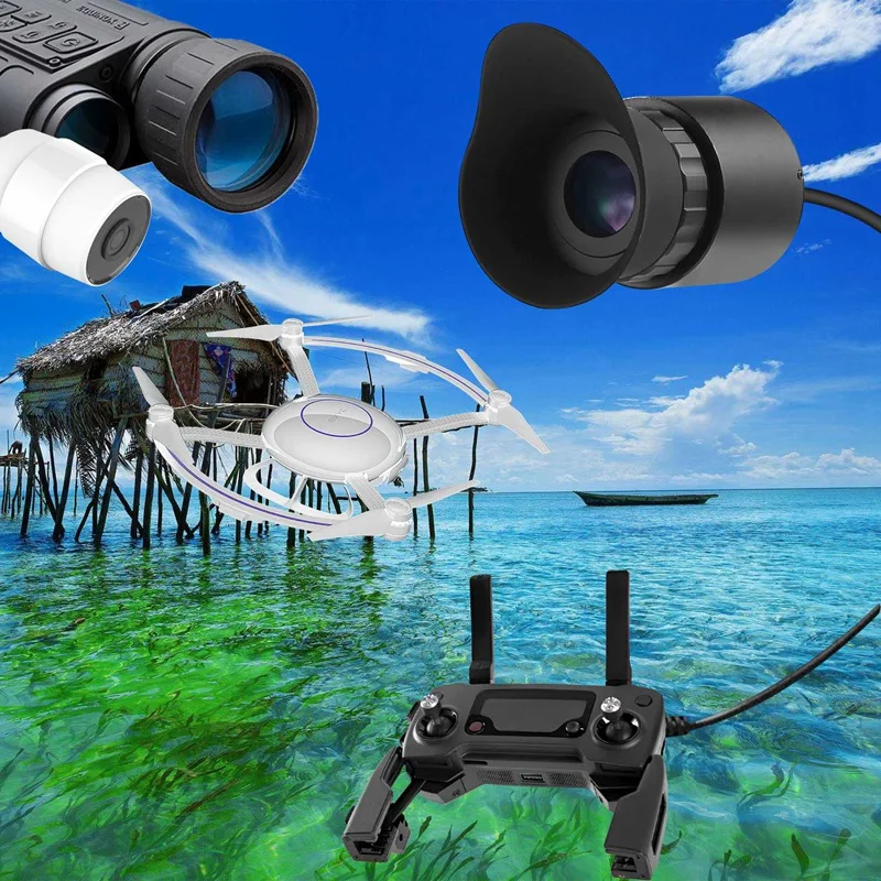 0 5 дюймов мини OLED 1024X768 Дисплей окуляры Камера объектив 8G/2 4G бен Интерфейс Ночное