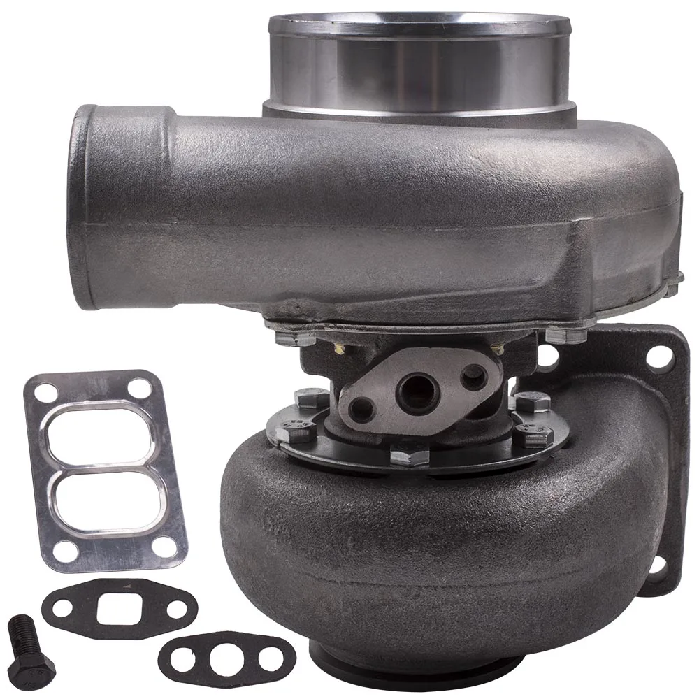 T70 Comp A/R.82 Turbine A/R 0.7 V-Band Oil Cold turbo TurboCharger with gaskets 550HP for 1.8L-3.0L par | Автомобили и мотоциклы