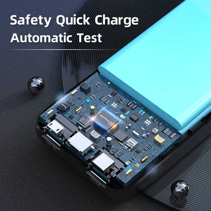 QC 3 0 Мощность банка 30000 мА/ч банк мА/ч. аккумулятор Externe пауэр PD20W Prtable Зарядное