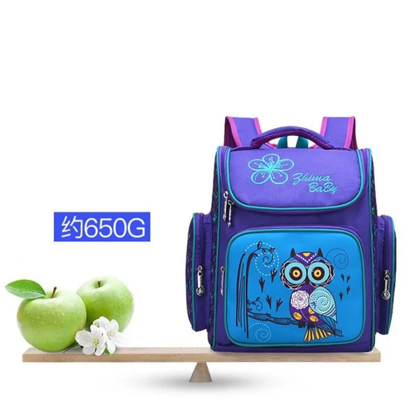 Водонепроницаемая школьная сумка для мальчиков и девочек милый мультяшный