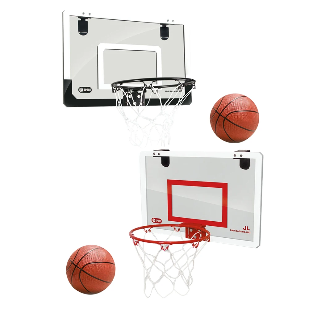 Children Kids Hanging Basketball Hoop Indoor Door Wall Mounted Mini Basket Ball Board Toy Set with Pump Boys Gift | Игрушки и хобби