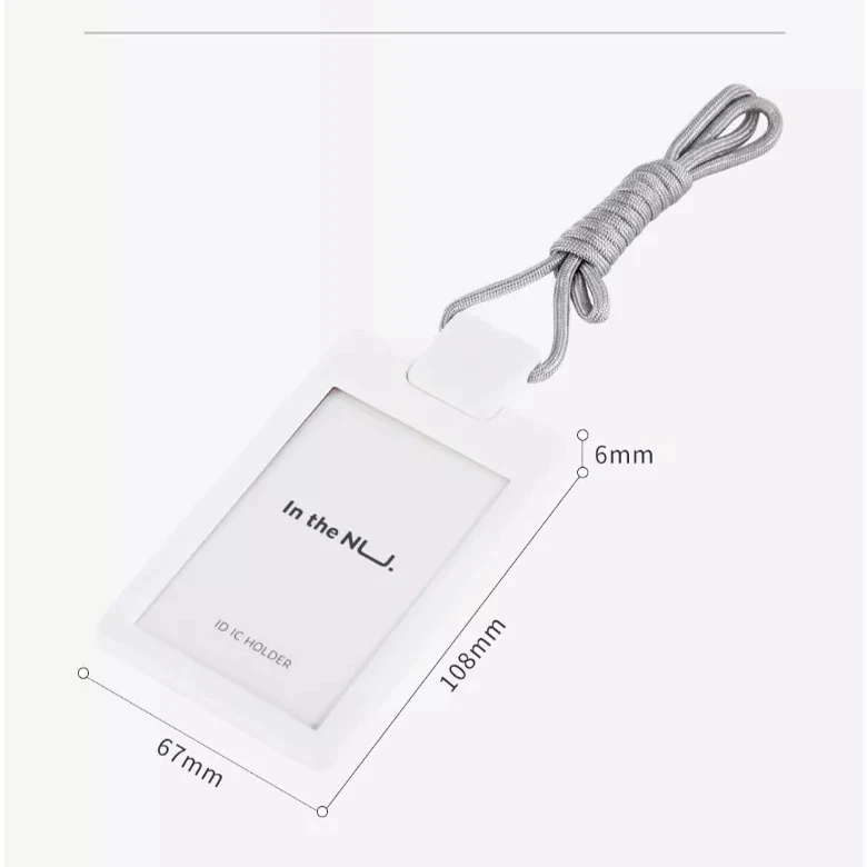 Xiaomi Nusign ID держатель карточки IC с Нейлоновый Шнур для сотрудника именной Обложка на удостоверение личности работы сертификат удостоверений личности для Бейджа