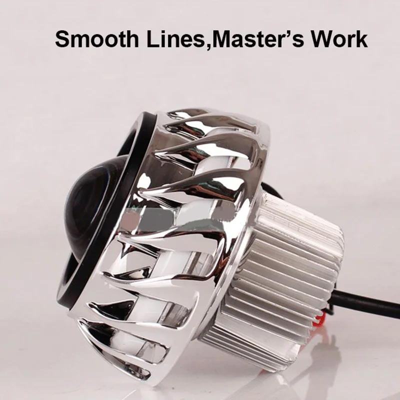 Универсальная мотоциклетная фара 10 Вт ангел дьявольский глаз светодиодный