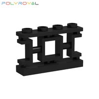 building blocks parts 1x4x2 chinese style railing guardrail fence 10 pcs moc compatible with brands toys for children 32932