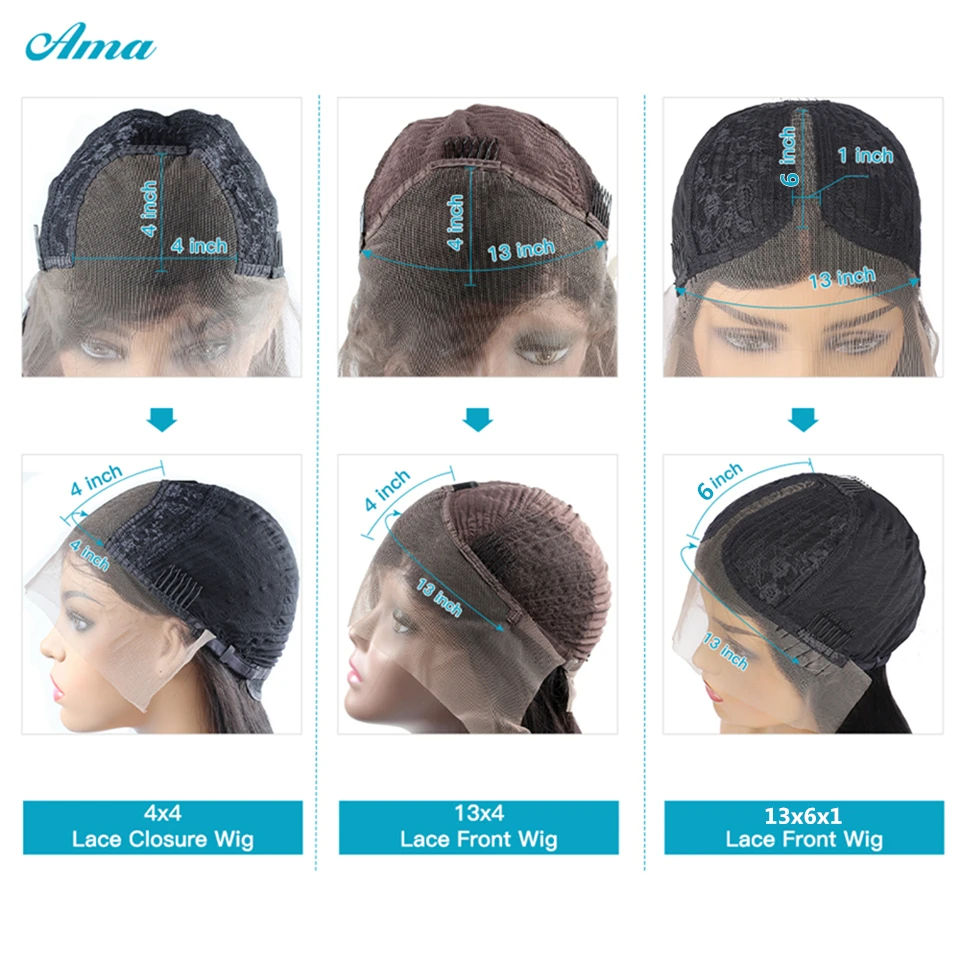 

Ama Highlight Wig Brown Colored Human Hair Wigs 13x4 13X6x1 Ombre Straight Lace Closure Wig Highlight Lace Front Human Hair Wigs